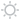 Sun icon